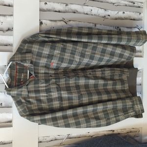 Men's cold weather guide shirt. Button up
